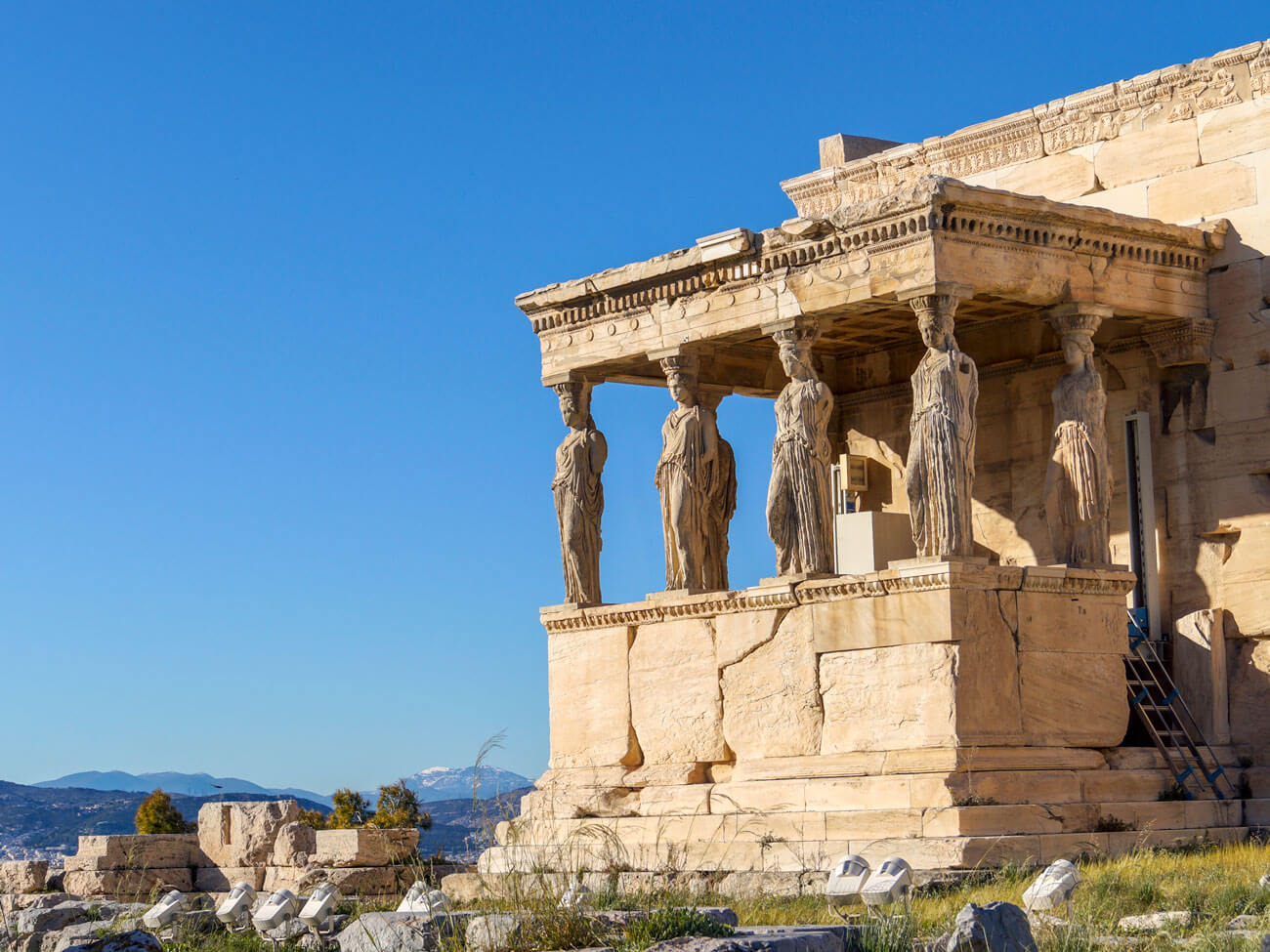 Caryatids on Acropolis