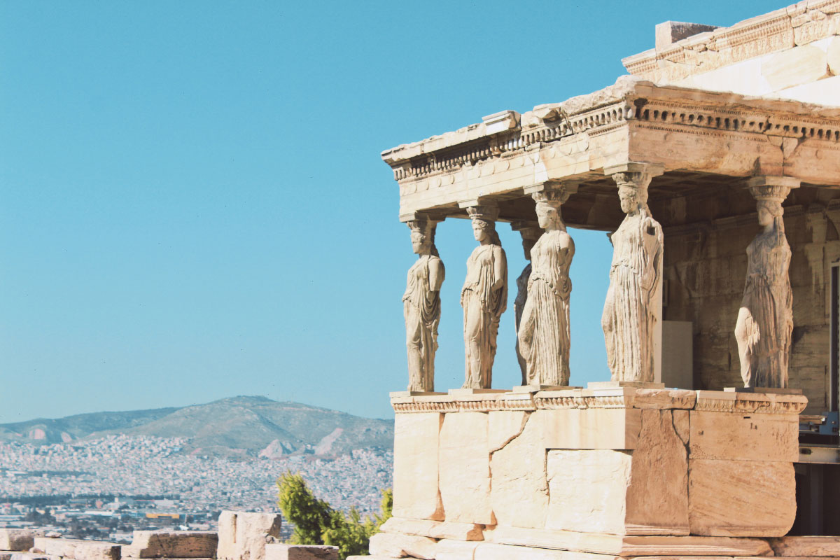 Erechtheion Temple on Acropolis