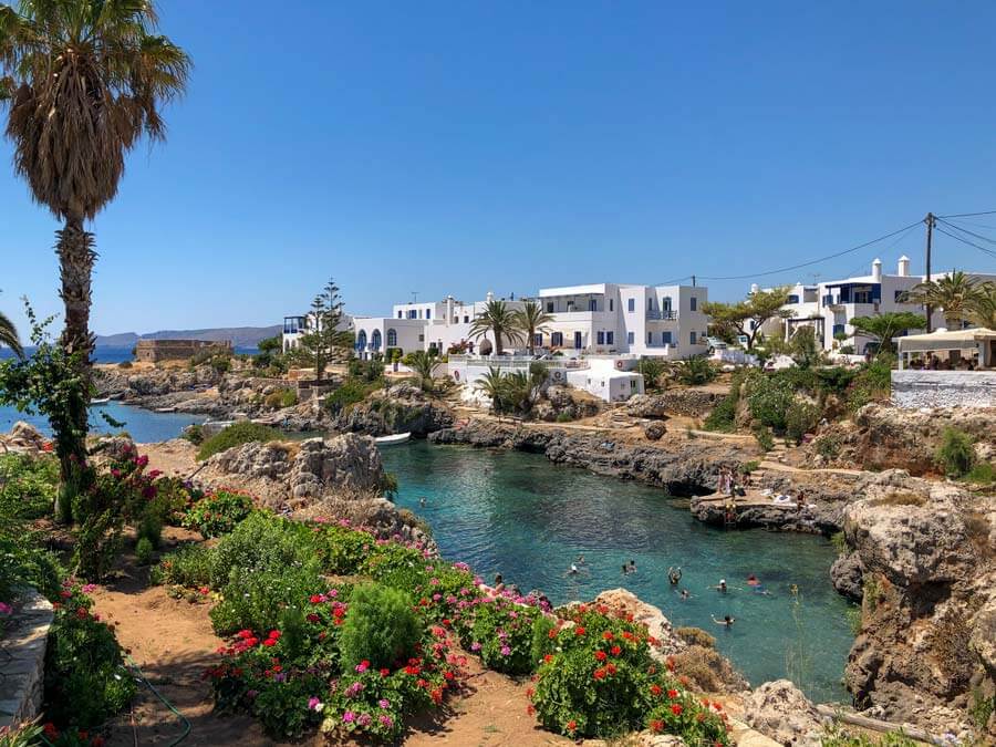 Avlemonas village in Kythera