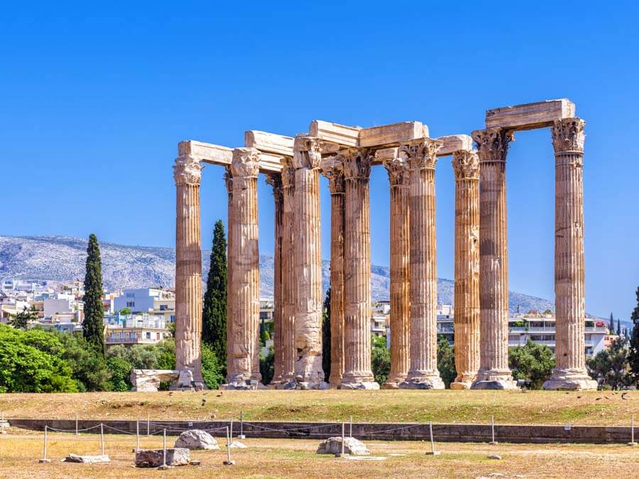 The Temple of Olympian Zeus