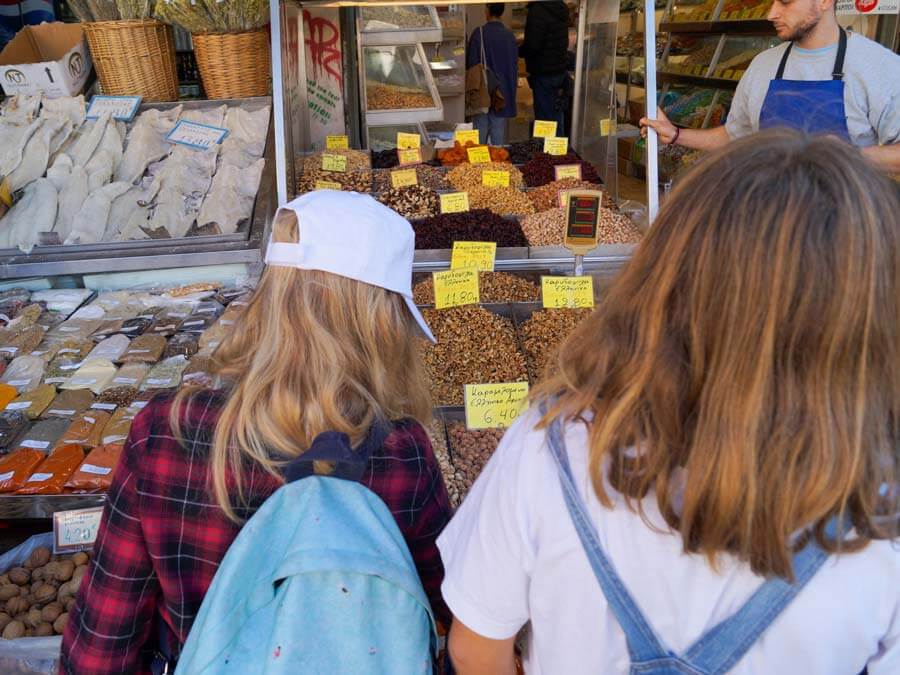 Athens tour for families