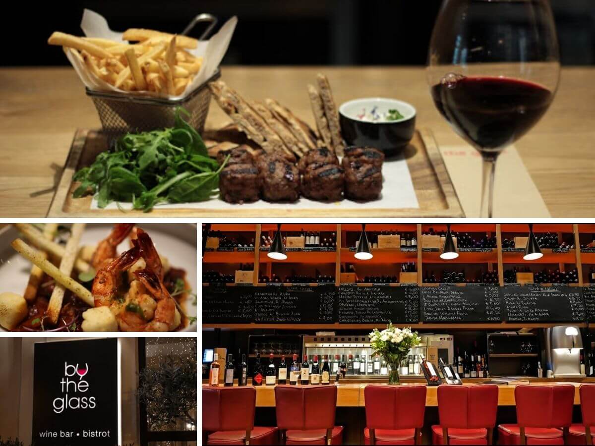 By the Glass wine bar in the center of Athens