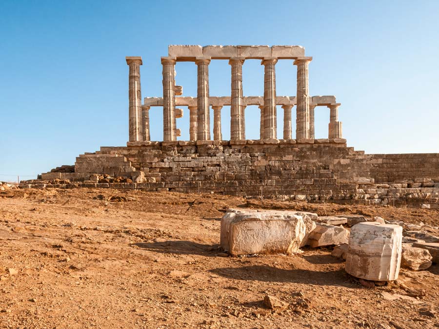 Archaeological site of Temple of Poseidon