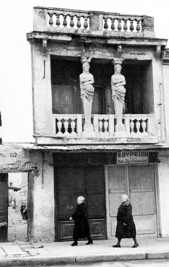 Photo by Henri Cartier-Bresson The Caryatids