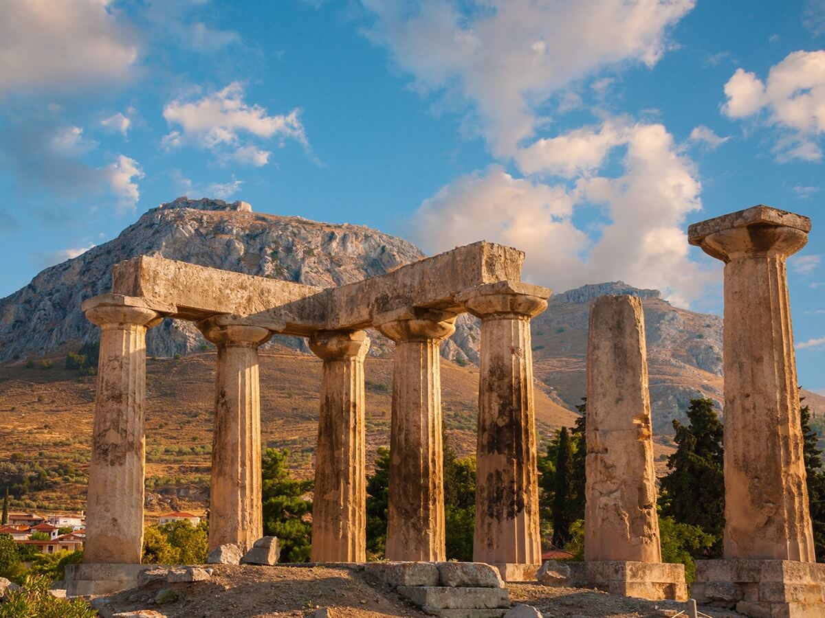Biblical tour in Corinth