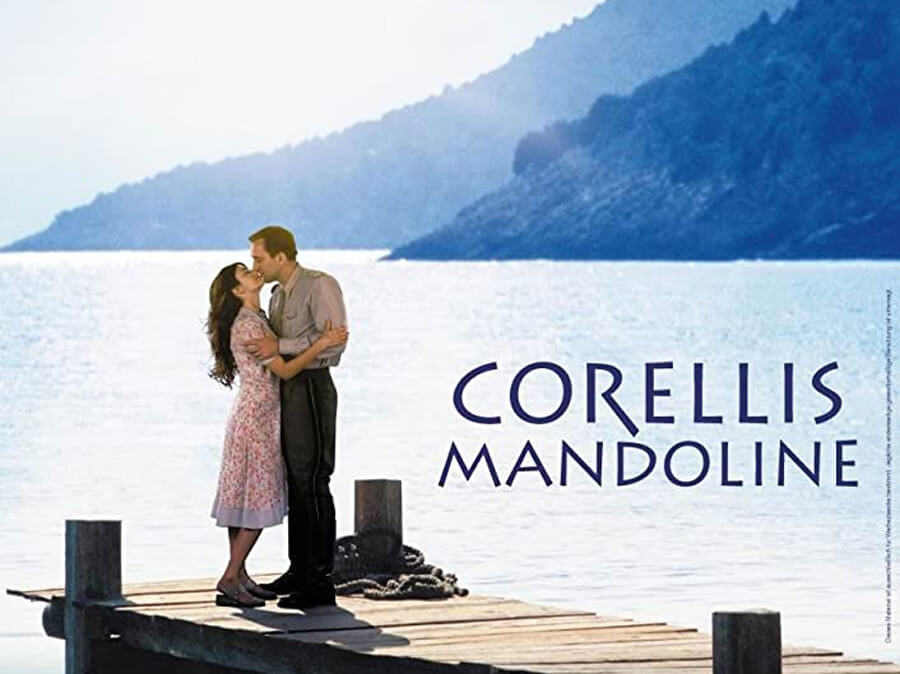 Nicolas Cage and Penelope Cruz in Captain Corelli’s Mandolin