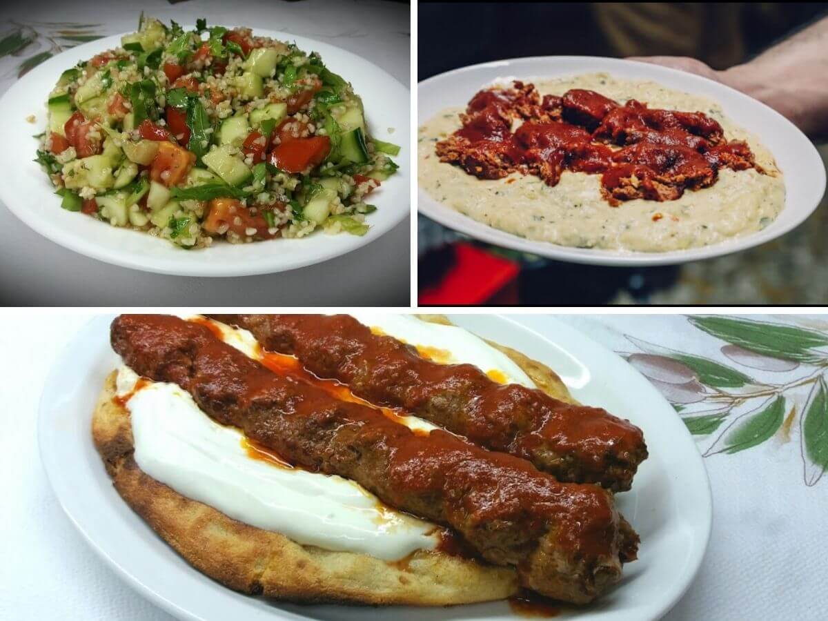 Delicious food at Leylim Ley tavern