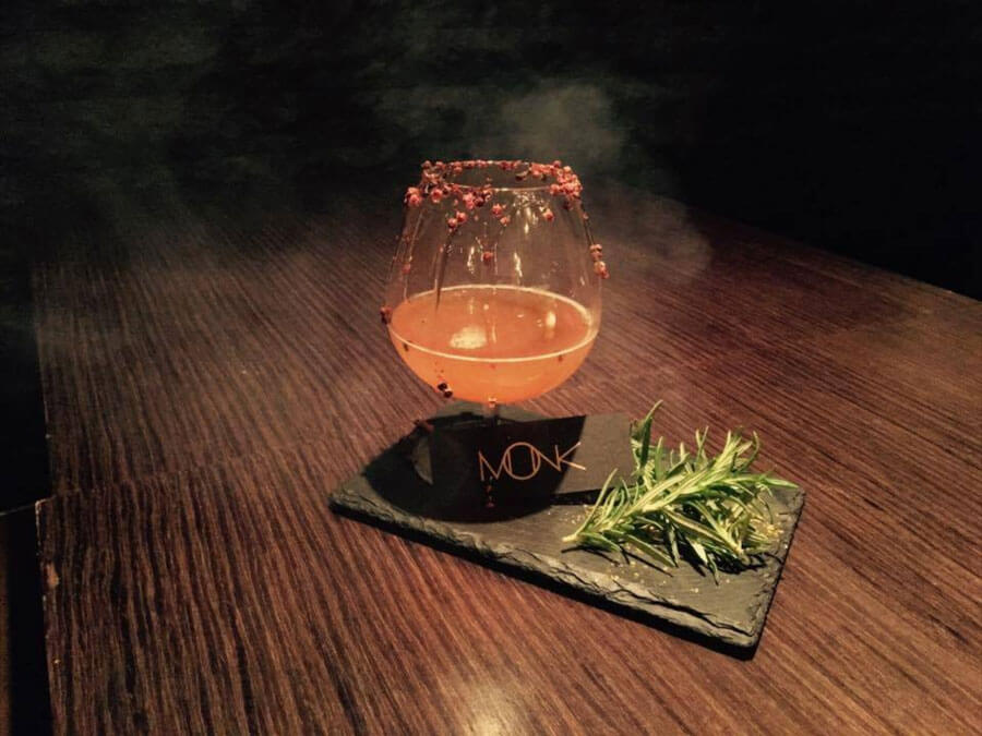 Monk wine bar in Monastiraki