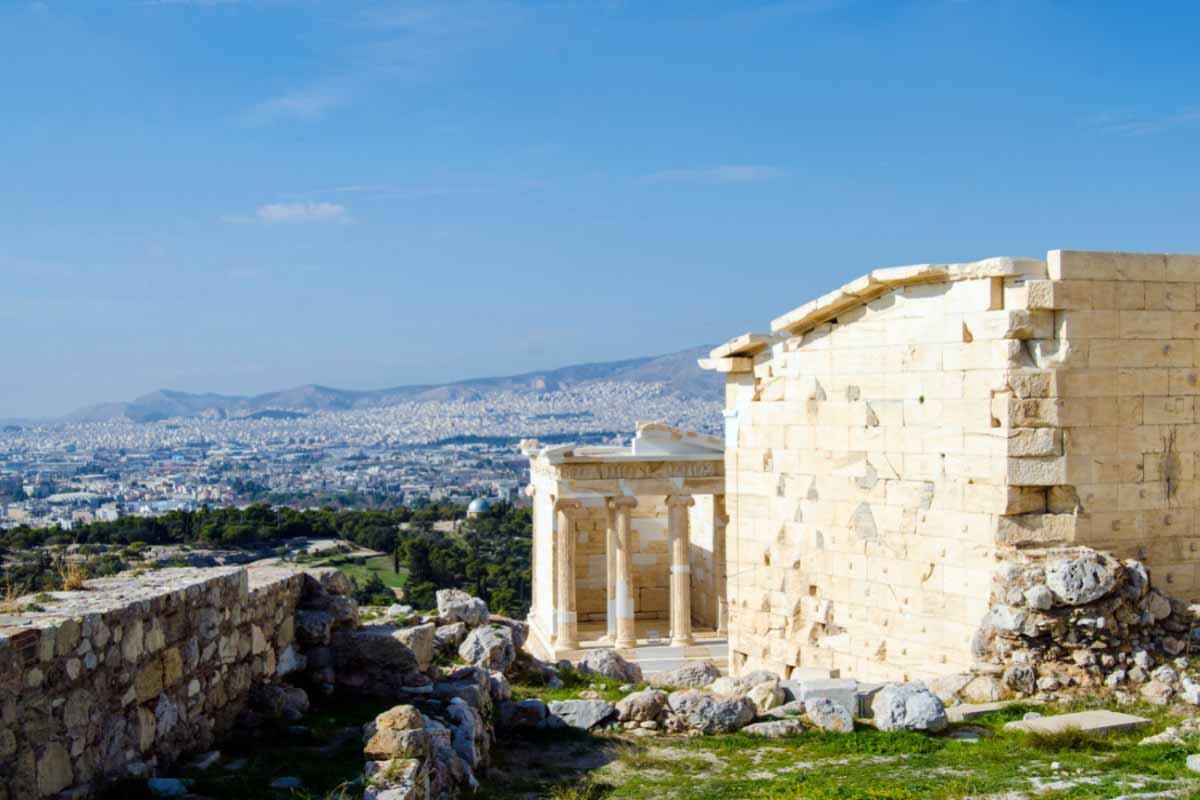 Temple of Athena Nike tour on Acropolis