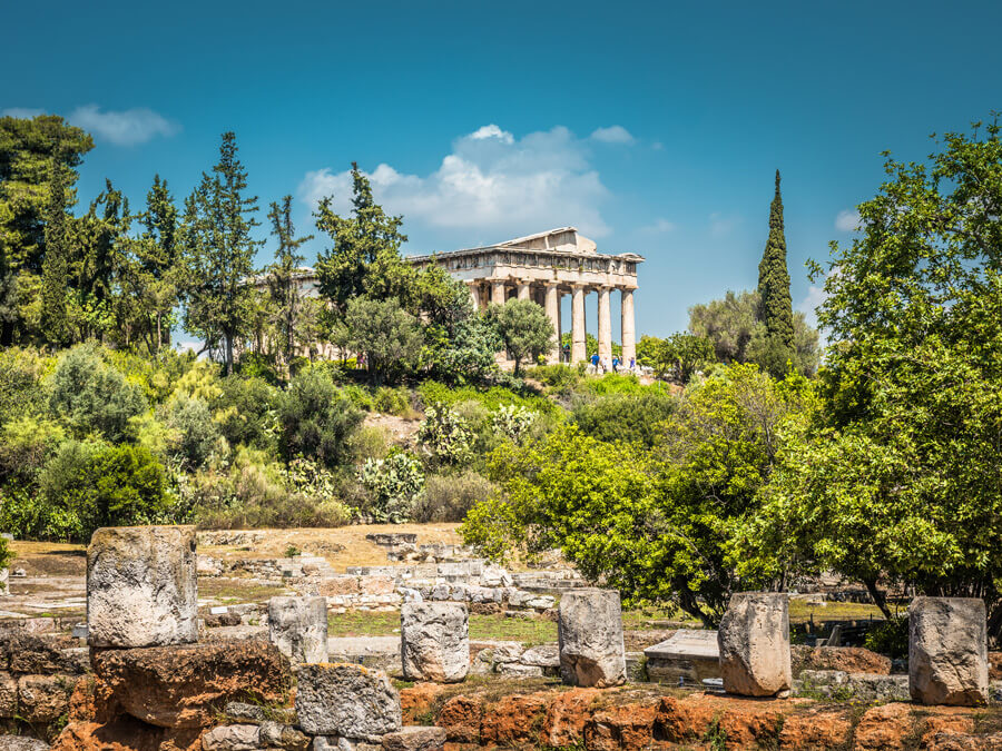 Monument of the Temple Of Hephaestus