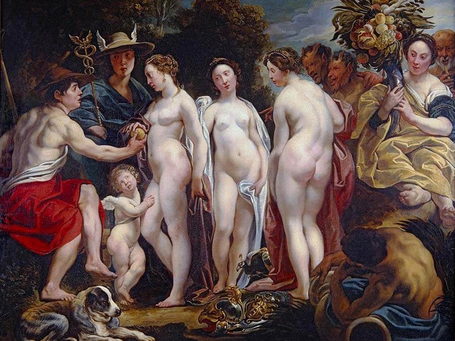 The Judgment of Paris (1620-1625)