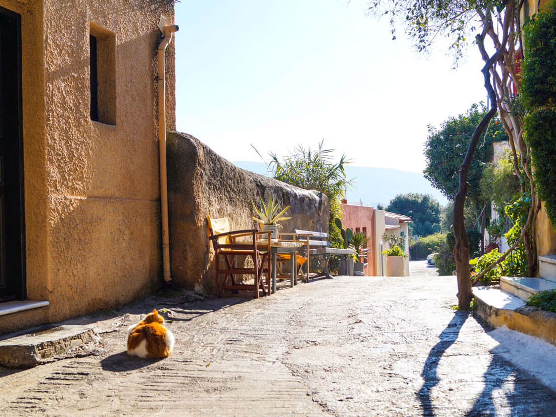 Alley in Anafiotika
