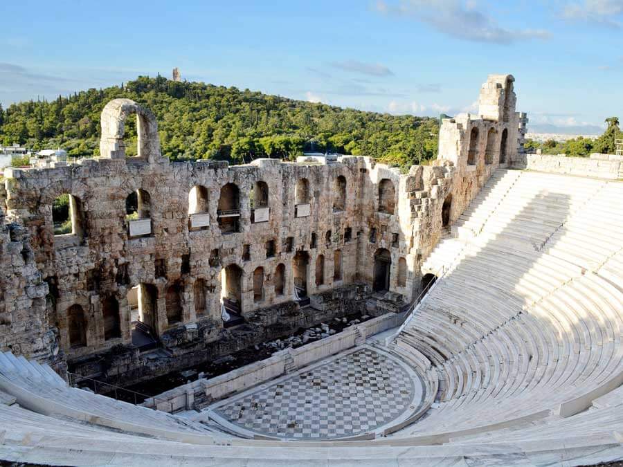 Odeon of Herodes Atticus in Athens